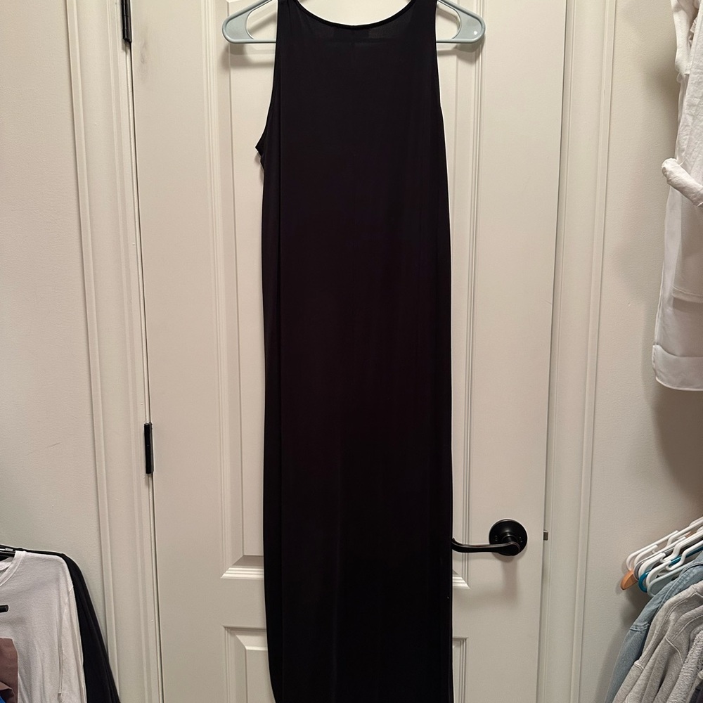 Pink blush maternity casual Black Sleeveless Dress